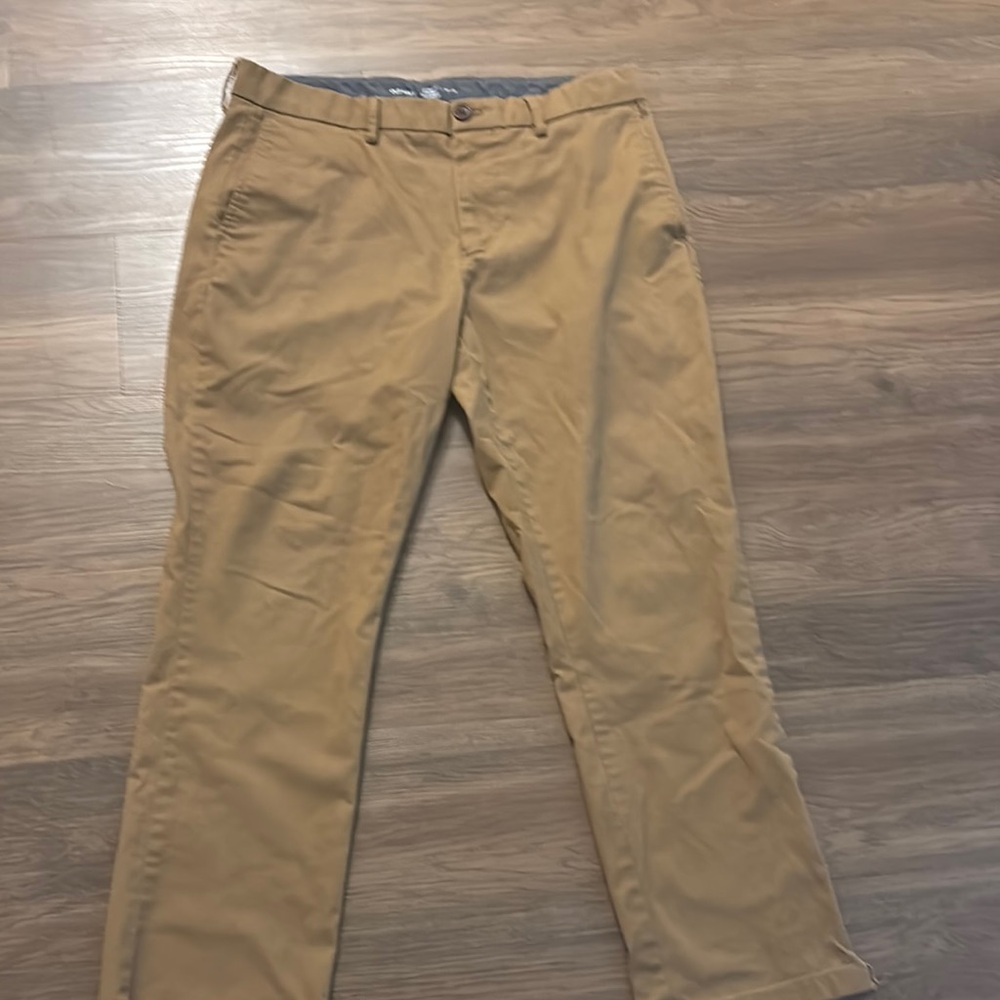 Old Navy Tan Chinos Classic Straight-Leg